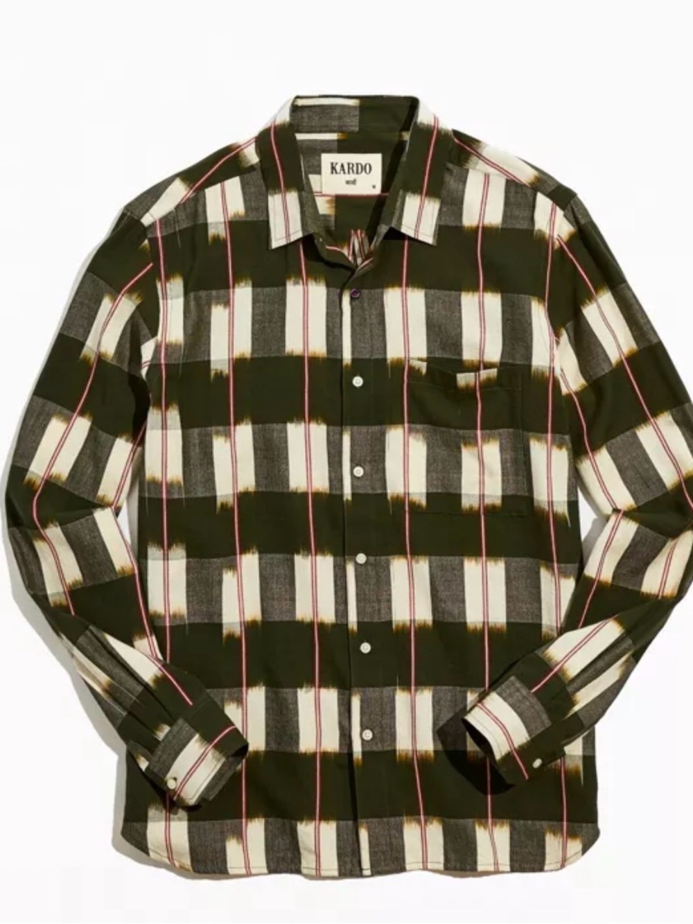 KARDO Ryan Woven Button-Down Shirt Large
